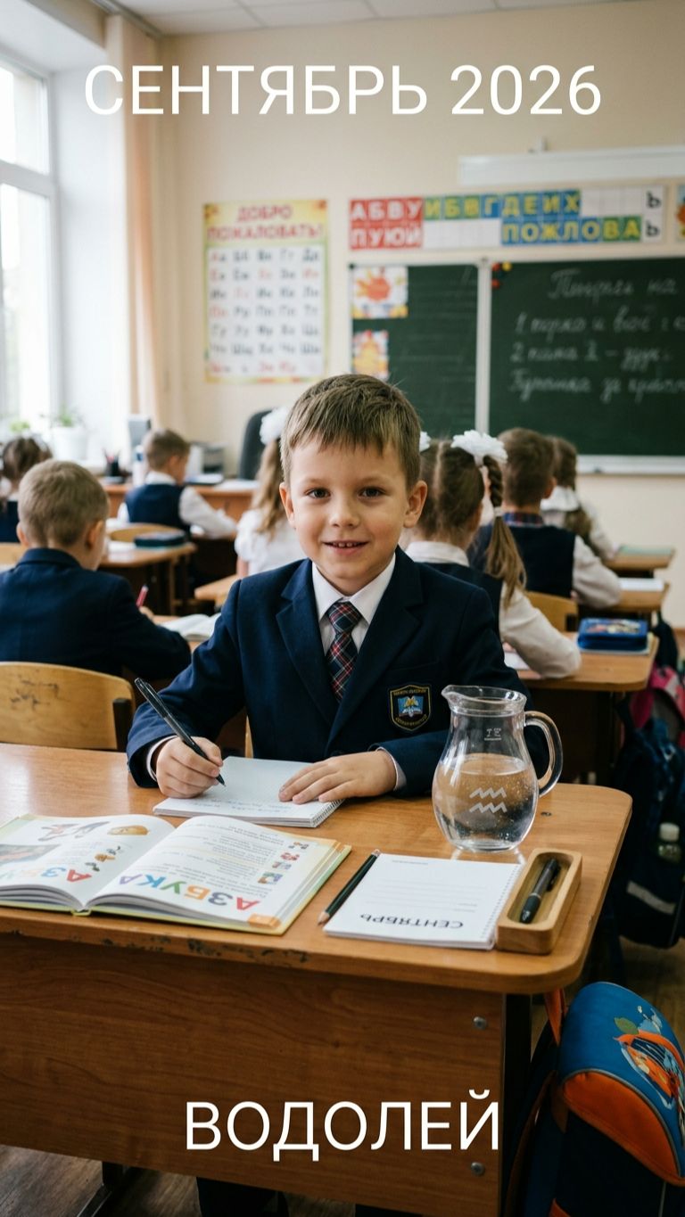 Водолеи сентябрь 2026