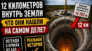 Они Бурили Землю 20 Лет — На Глубине 12 КМ Их Ждало Совсем Не То