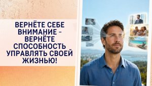 Вернете себе внимание - вернете способность управлять своей жизнью!