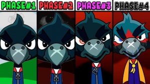 Новый СПРУНКИ OC: Ворон — все фазы от 1 до 4! 🔥 | Incredibox Sprunki