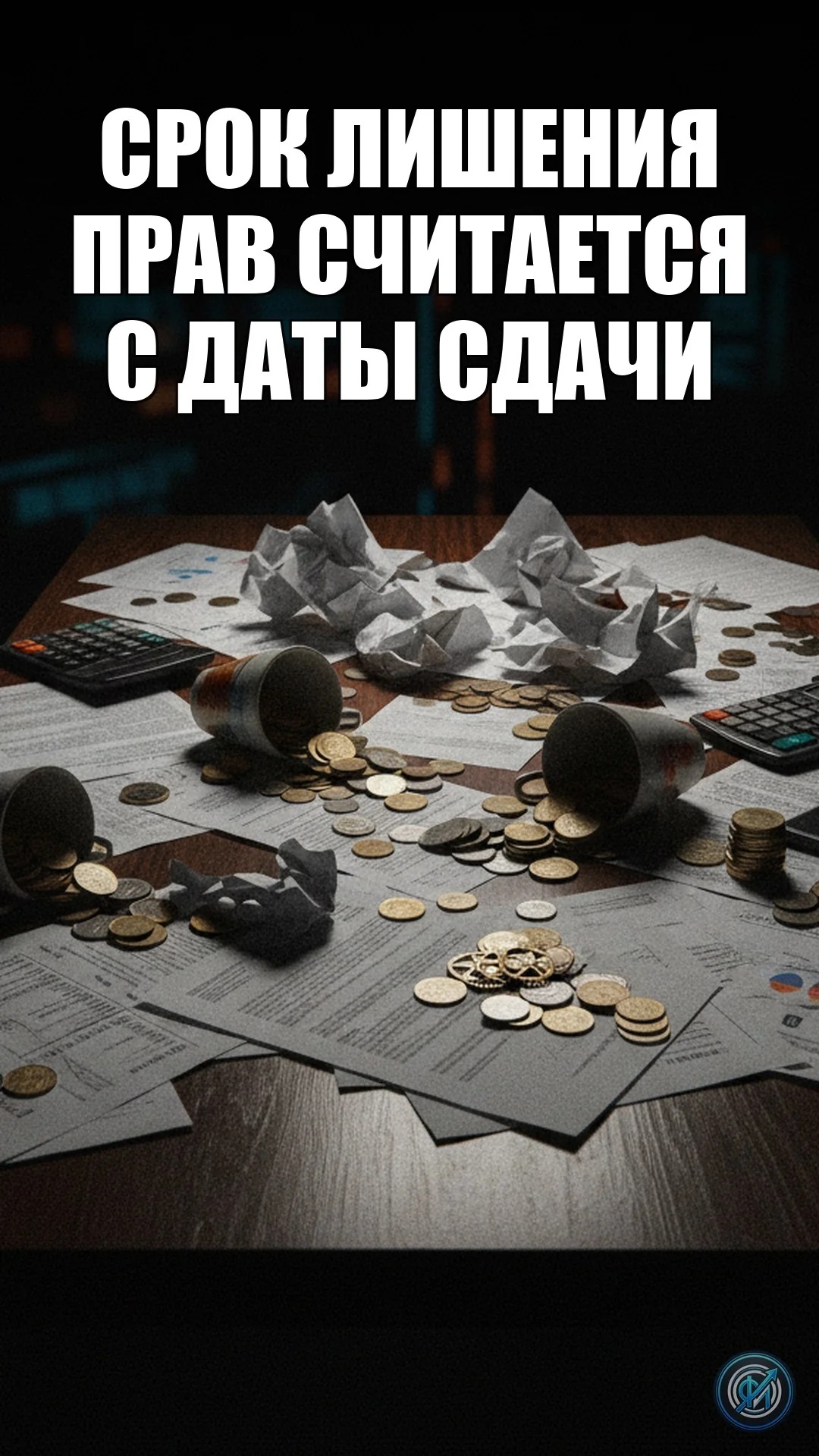 Срок лишения прав считают не с даты суда