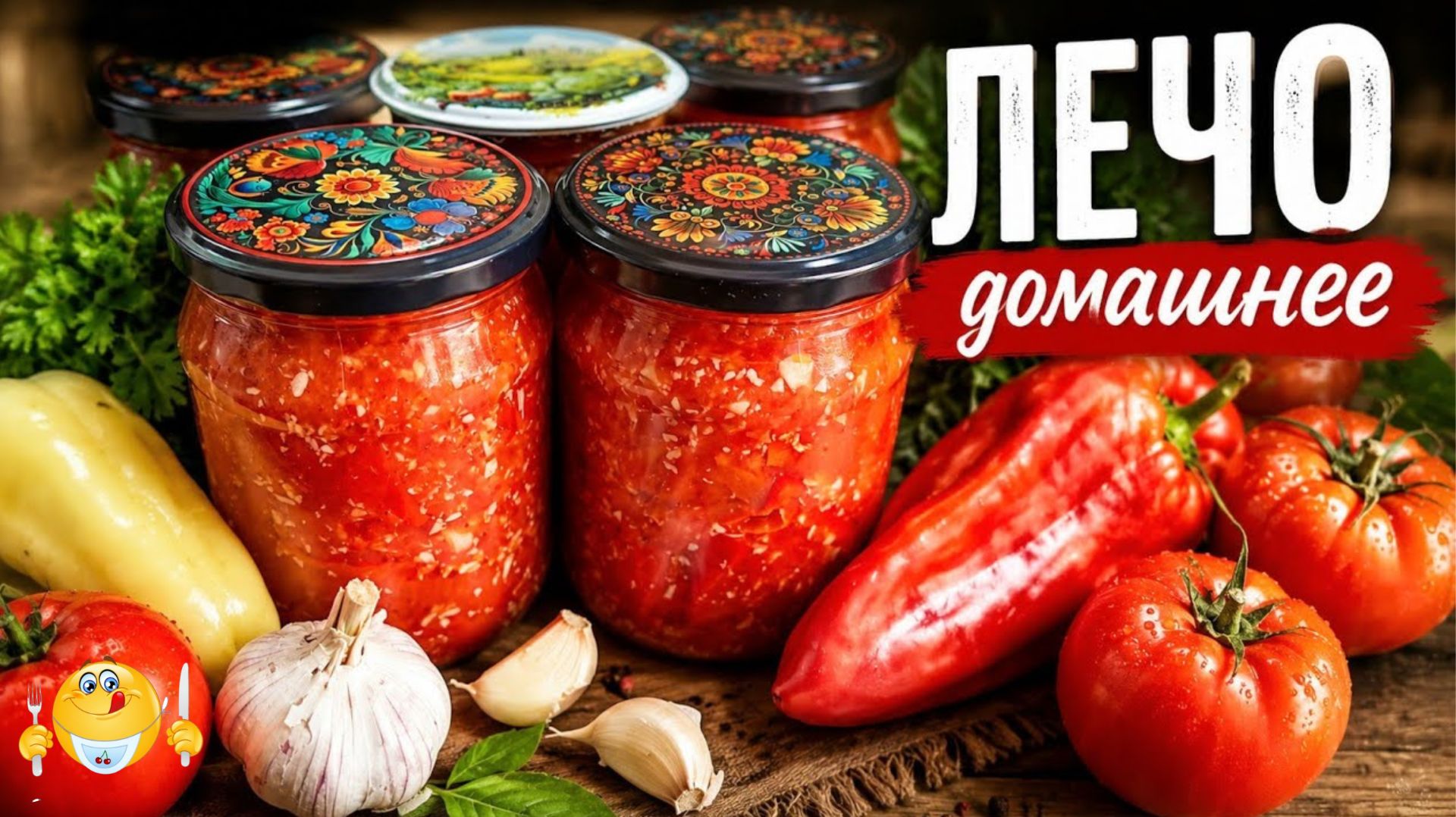 Лечо Домашнее из сладкого перца и помидоров/Самый Лучший Рецепт заготовки на Зиму без стерилизации!