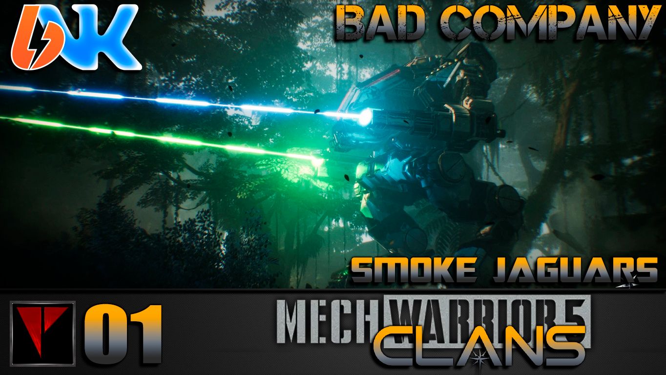 MechWarrior 5 Clans Ягуары CO-OP #01