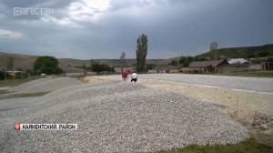 В Каякентском районе стартовало строительство мини-футбольного поля в селе Утамыш