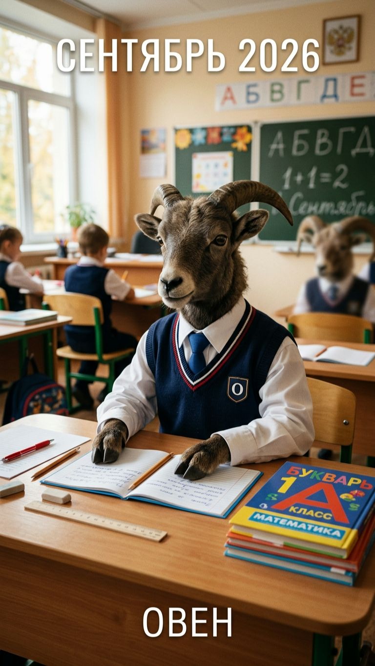 Овен сентябрь 2026
