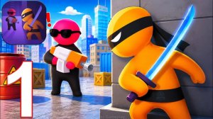 СТЕЛС МАСТЕР - НИНДЗЯ КИЛЛЕР! Я УНИЧТОЖИЛ ВСЕХ ВРАГОВ! ПРОХОЖДЕНИЕ 1