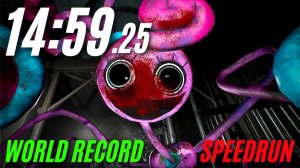 Новый мировой рекорд SPEEDRUN! Полная версия игры Poppy Playtime# Глава 2 (Без смерти)