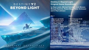 Destiny 2 Beyond Light Original Game Soundtrack
