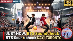 ТОЛЬКО ЧТО: Саундчек BTS, 1-й день, Тэхён и Чонгук покорили сердца фанатов Арми в Торонто!