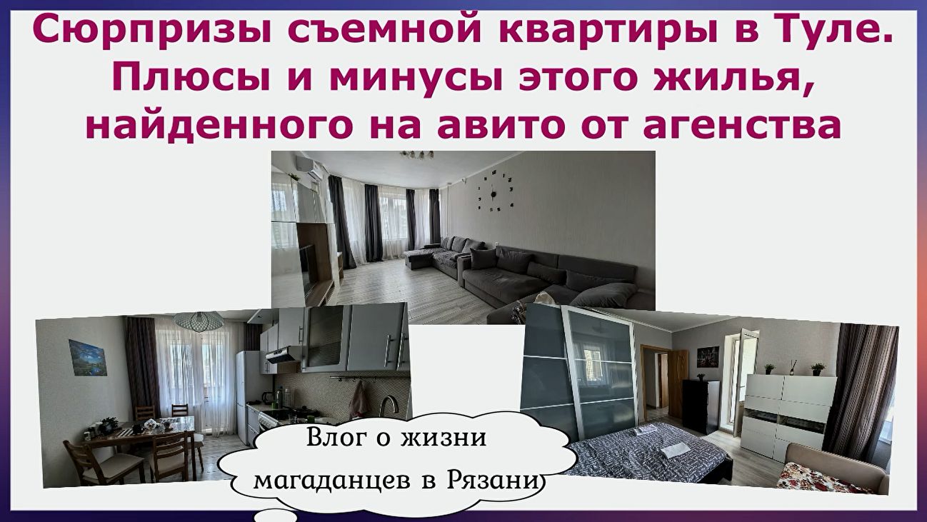 Сюрпризы съемной квартиры в Туле. Плюсы и минусы этого жилья, найденного на авито от агенства.