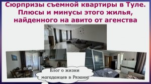 Сюрпризы съемной квартиры в Туле. Плюсы и минусы этого жилья, найденного на авито от агенства.