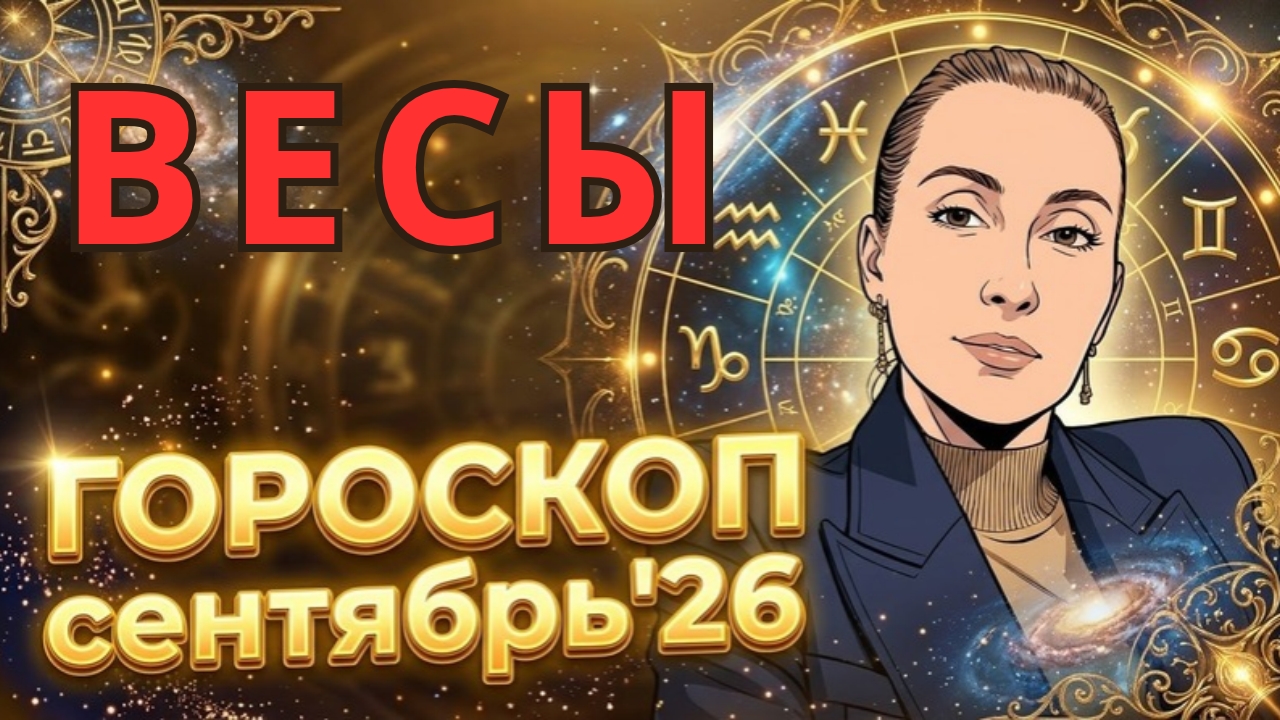 ВЕСЫ - гороскоп на сентябрь 2026 от Наталии Эллиф