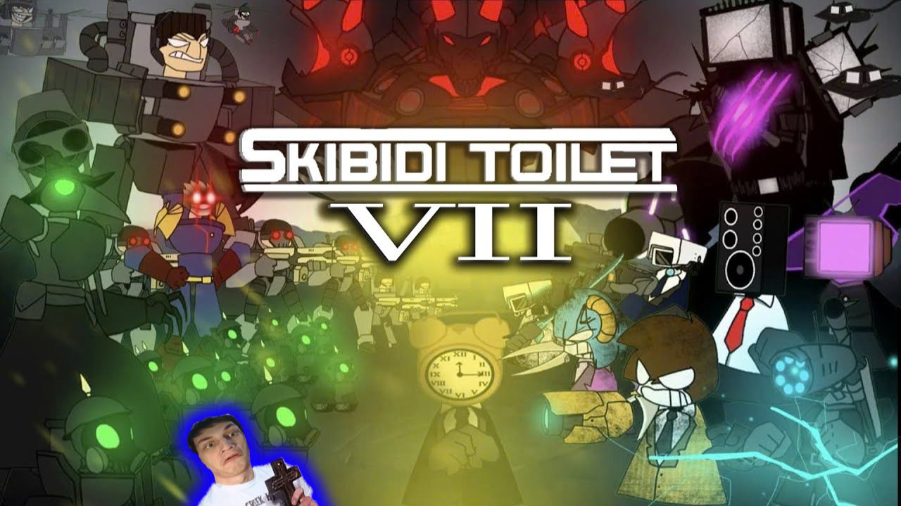 SKIBIDI TOILET ANGUBOT ( 7 ) - Реакция на ANGUBOT NA - Скибиди Туалет дафак бум разбор сюжет ! ?