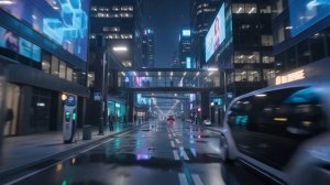 Future Neon City  Sci-Fi Ambient Music for Relaxation, Focus and Sleep