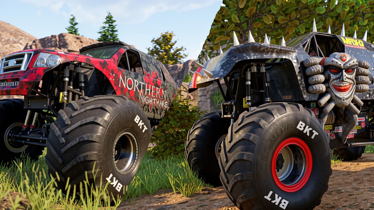 Монстр Траки. Бешеные гонки на машинах. Monster Jam Showdown PS4