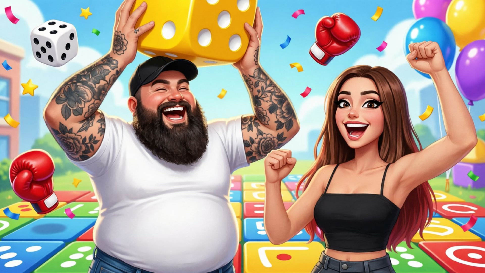 Pummel Party | веселый кооп | [Игрорулетка]