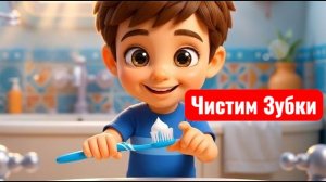 Чистим Зубки Вверх и Вниз | Детская Песня | Гигиена для Детей