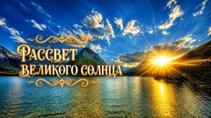 РАССВЕТ ВЕЛИКОГО СОЛНЦА...2018