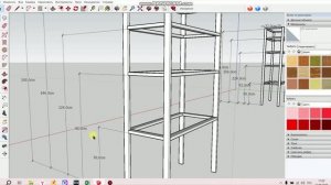 Универсальная металлическая полка из профильной трубы (монтаж, раскрой и 3d модель)