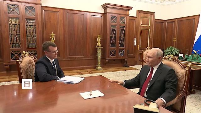 Владимир Путин о конфликте на Украине в интервью журналисту ИС «Вести» Павлу Зарубину