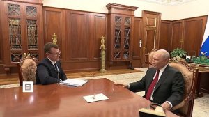 Владимир Путин о конфликте на Украине в интервью журналисту ИС «Вести» Павлу Зарубину