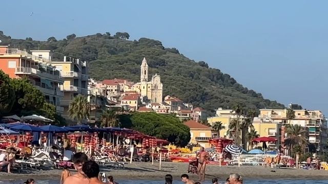 Море в Лигурии (Италия). Сан Бартоломео аль маре