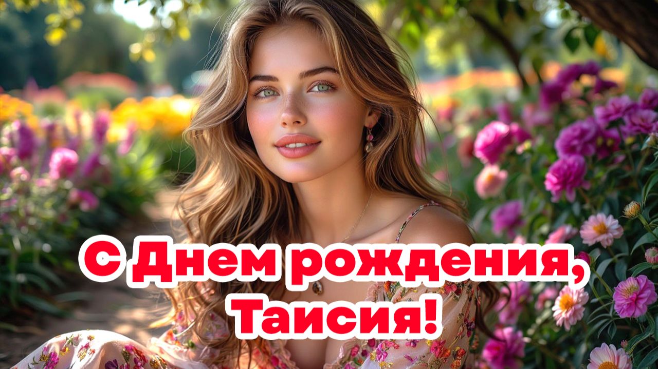 С Днем рождения Таисия!