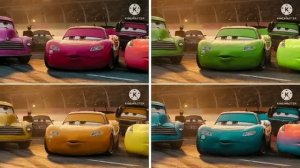 ТАЧКИ МОЛНИЯ МАКВИН мультик и зубастый Автобус Едок машинки танцуют 🏎️
