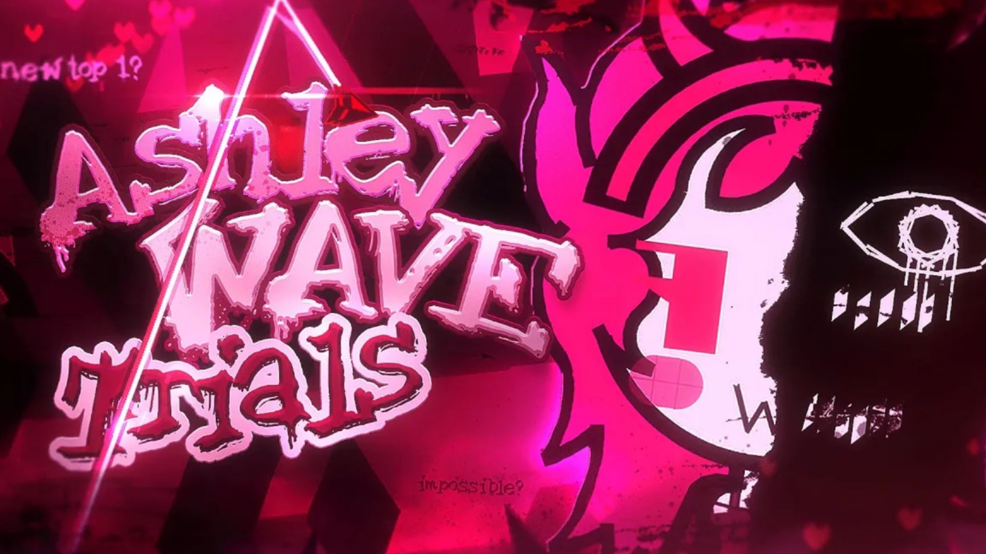 Ashley Wave Trials By OddMod (TOP 20 EXTREME DEMON) | Шоукейсы по Geometry Dash