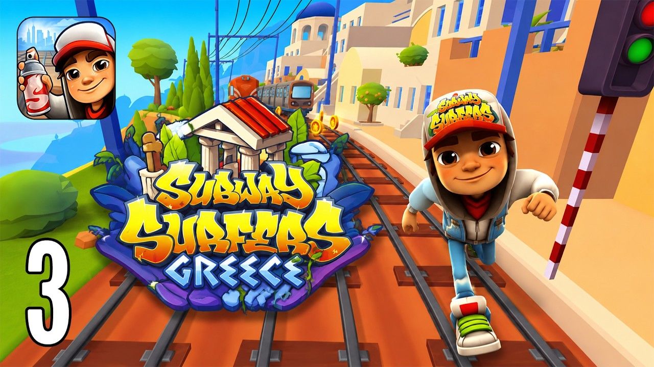 Subway Surfers: Греция — Прохождение на ПК #3