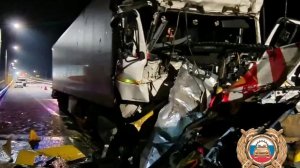 Водитель КамАЗа погиб в ДТП на трассе М-12 в Башкирии