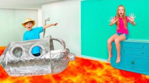 Nastya and Friends - The Floor is Lava