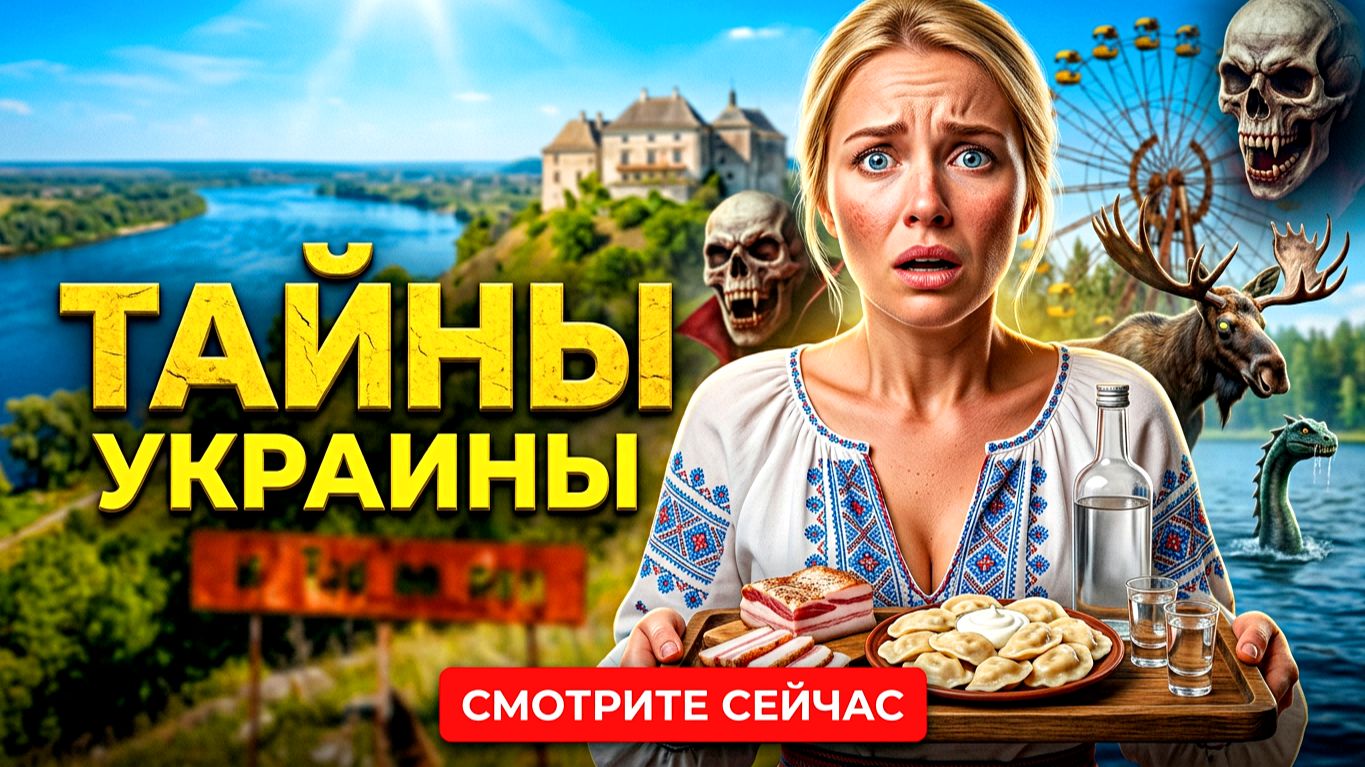 ТАЙНЫ УКРАИНЫ: Самые Загадочные Места Страны!