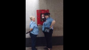 Юмор. Станция метро «Улица Скобелевская».