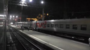 Ростов-на-Дону ночью: прибытие и отправление поезда
