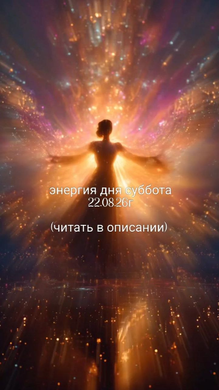 22.08.26г энергия дня суббота