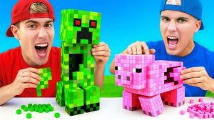 МЫ ПОСТРОИЛИ MINECRAFT В РЕАЛЬНОЙ ЖИЗНИ !!