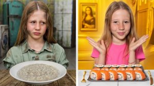 Nastya and Poor VS Rich story