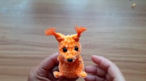 Белочка игрушка крючком ч.2.Голова.