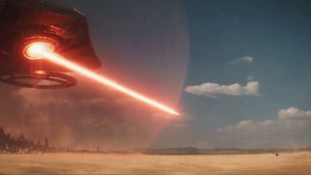 Кадр из научно-фантастической короткометражки  «Distance» (или «The Oxidized City»)