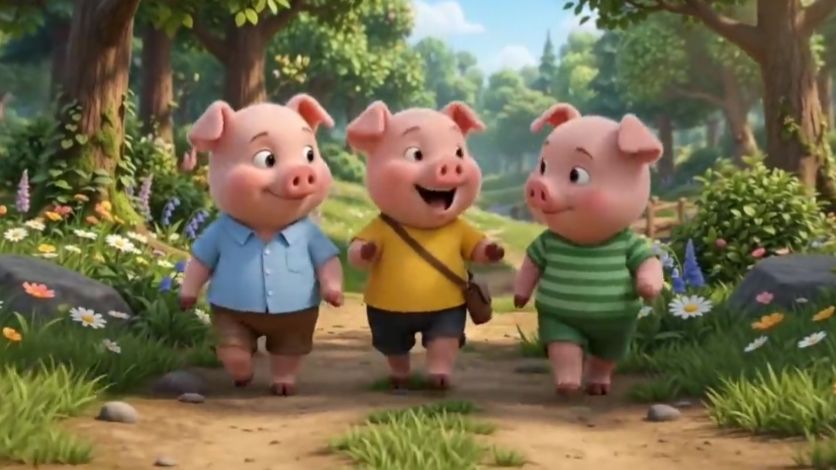 🍿 Три поросёнка 🐖🐖🐖
