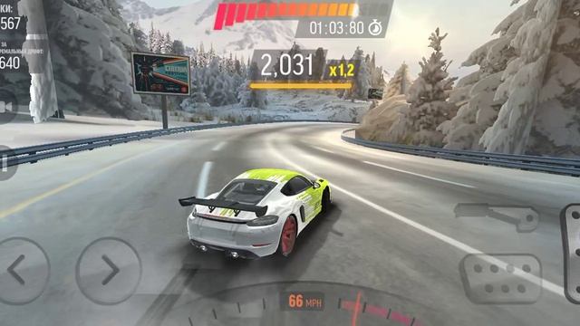 Porsche Cayman GT4 в игре drift max pro