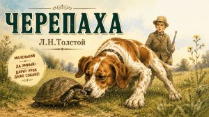 ЧЕРЕПАХА. Л. Н. Толстой. Рассказ о любопытстве, природе и умении постоять за себя