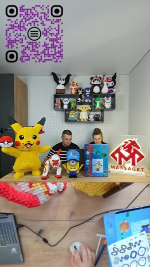 Собираем 3D-конструкторы в прямом эфире | MASSAGET