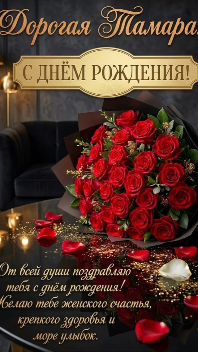 Тома, с Днём Рождения! Музыкальная открытка, которая согреет душу 🌸💖