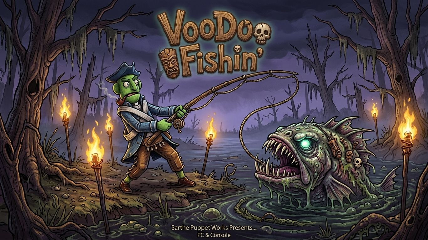 ЗАБРЕЛ В КАКИЕТО ДЕБРИ!!! ПОСМОТРИМ НЕ ЗРЯ ЛИ!!!VOODOO FISHIN' #12
