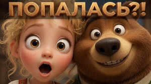 Три медведя 🐻 Кто сидел на моём стульчике? Сказка-песенка для малышей