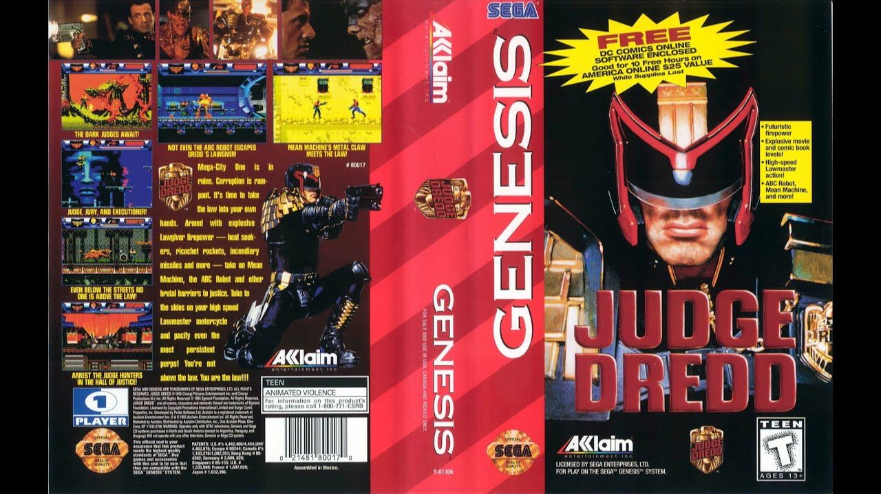Judge Dredd (Genesis)