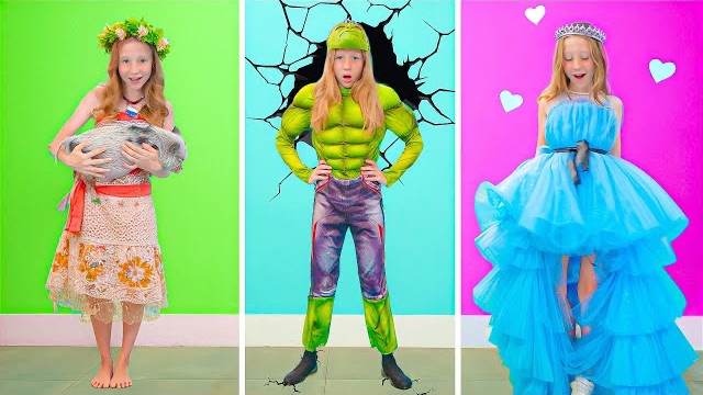 Nastya Turns Into Superheroes Because Of A Magic Toy