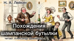 «Похождения шампанской бутылки». Н.А. Лейкин.|  Аудиокнига. Читает Александр Демченко.